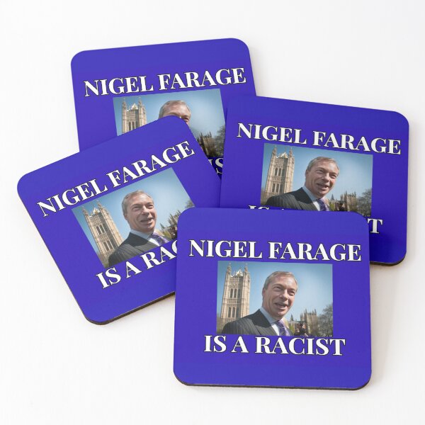 Item preview, Nigel Farage is a racist designed and sold by Al-s-Stuff.