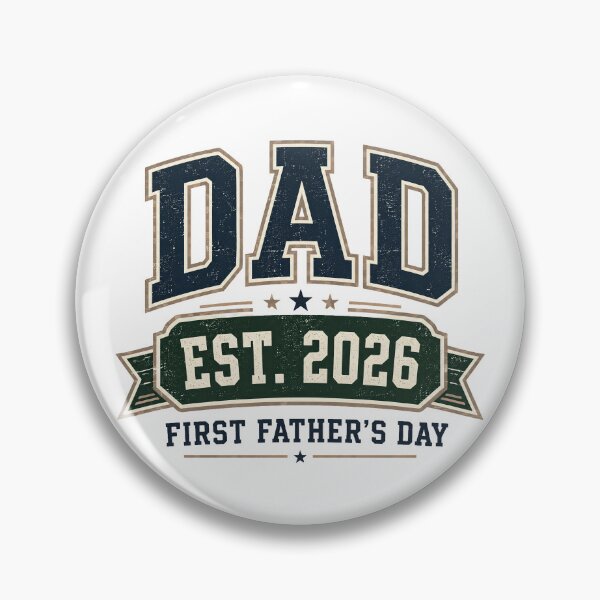 Item preview, Dad Est 2026 First Fathers Day Gift designed and sold by PawsKinStudio.