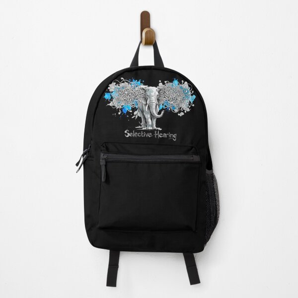 Item preview, Selective Hearing – Surreal Elephant Headphones Illustration designed and sold by SoulPT.