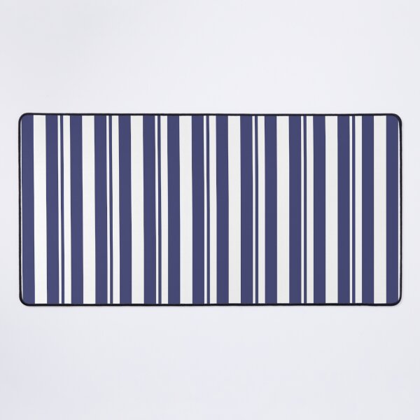 Item preview, Navy Blue and White Stripes Pattern designed and sold by Anna Studio Co.