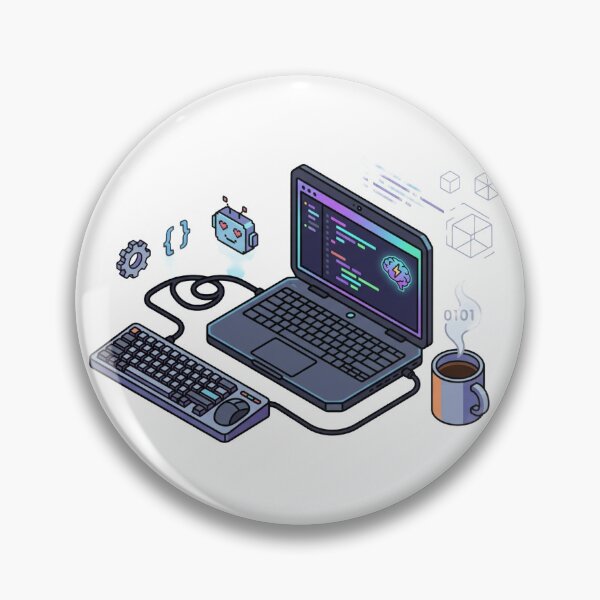 Item preview, Digital Brain Artificial Intelligence Coder Tech designed and sold by caffeinepixels.