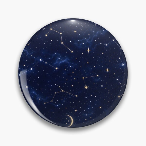 Item preview, Night Sky Constellation Stars Seamless Pattern designed and sold by StickyGuys.