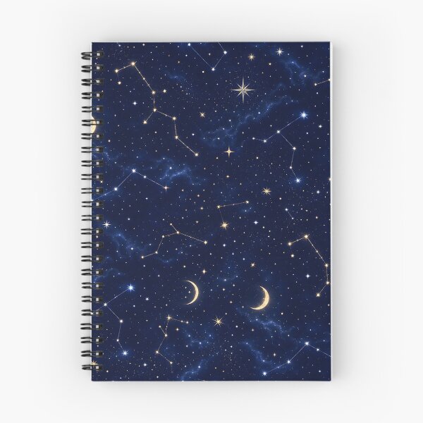 Item preview, Night Sky Constellation Stars Seamless Pattern designed and sold by StickyGuys.