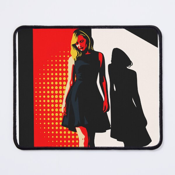 Item preview, Pop Art Noir Art, Glamorous Woman Shadow Art designed and sold by Studio pod Burom.