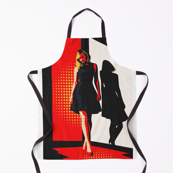 Item preview, Pop Art Noir Art, Glamorous Woman Shadow Art designed and sold by Studio pod Burom.