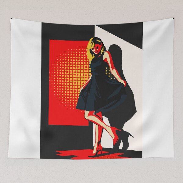 Item preview, Pop Art Noir Art, Retro Glam Fashion Art designed and sold by Studio pod Burom.