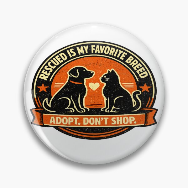 Item preview, Rescued Is My Favorite Breed designed and sold by Dresut.