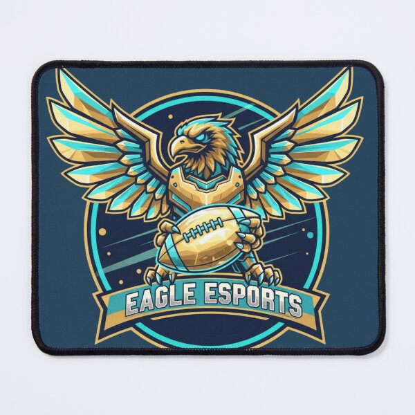 Item preview, Eagle Esports Gaming Mascot Logo - Competitive Golden Eagle Athlete designed and sold by M.Store.