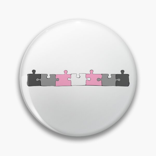 Item preview, Demigirl Puzzle Pieces Pride Flag designed and sold by HarveyHandcraftsandDesigns.