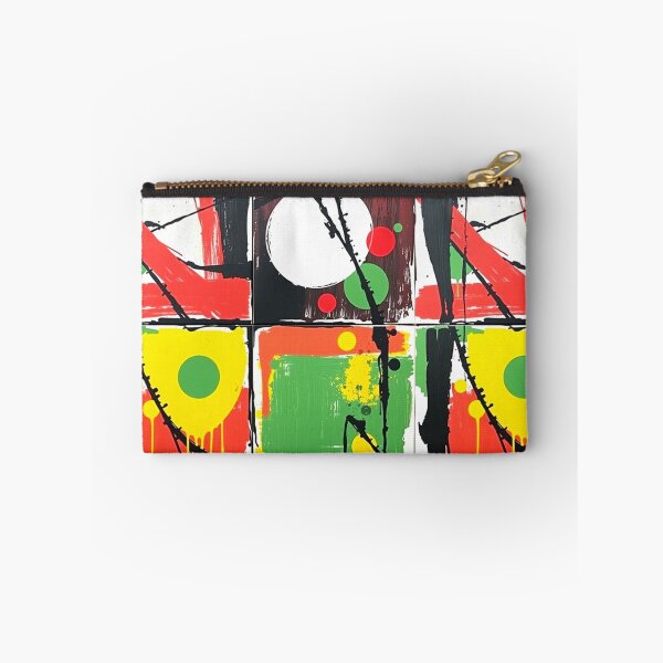 Item preview, playful disorder colorful geometric abstract design designed and sold by SmashingDeals.
