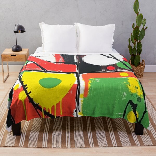 Item preview, playful disorder colorful geometric abstract design designed and sold by SmashingDeals.