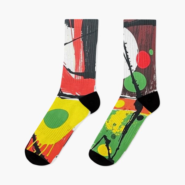 Item preview, playful disorder colorful geometric abstract design designed and sold by SmashingDeals.