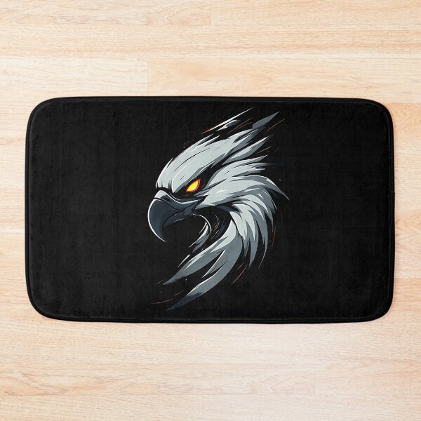 Item preview, Grey Eagle with Glowing Yellow Eye designed and sold by UrbanPrts.
