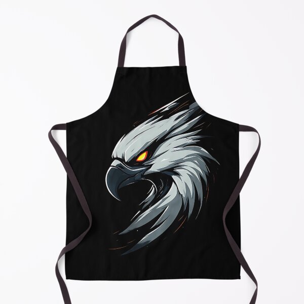 Item preview, Grey Eagle with Glowing Yellow Eye designed and sold by UrbanPrts.