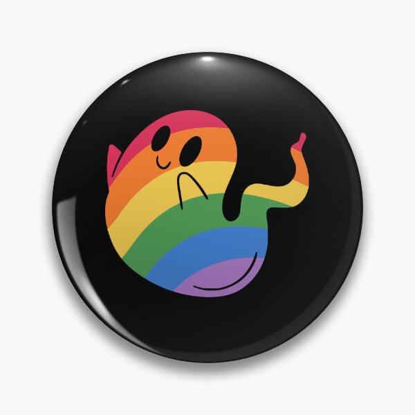 Item preview, Cute pride ghost designed and sold by stellacreates.