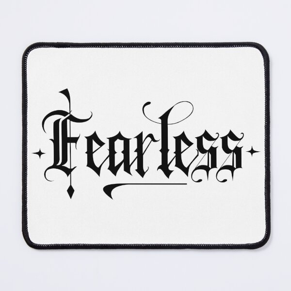 Item preview, Fearless. Goth lettering. designed and sold by Tribalgothss.