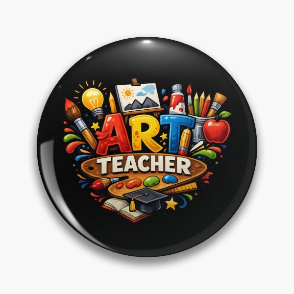 Item preview, Colorful Art Teacher - Creative Classroom designed and sold by SidTastic .