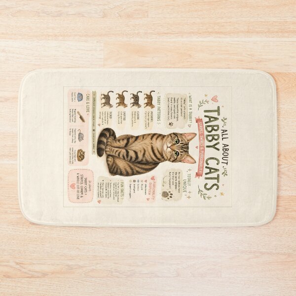 Item preview, All About Tabby Cats designed and sold by HeadRubble.