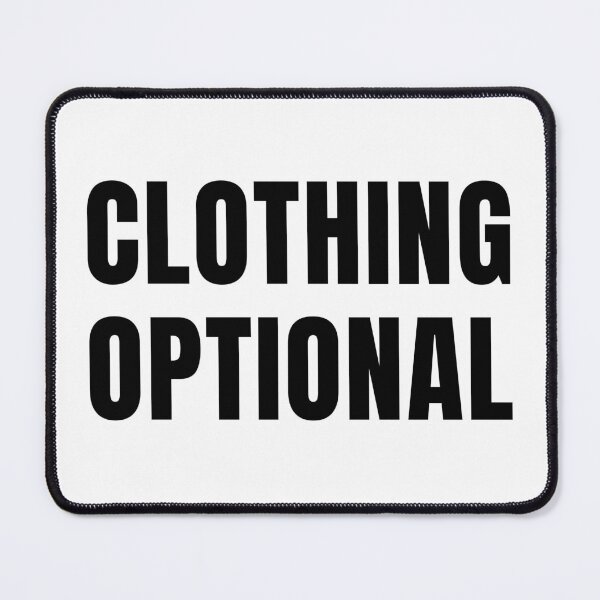 Item preview, CLOTHING OPTIONAL designed and sold by Stepadoda.