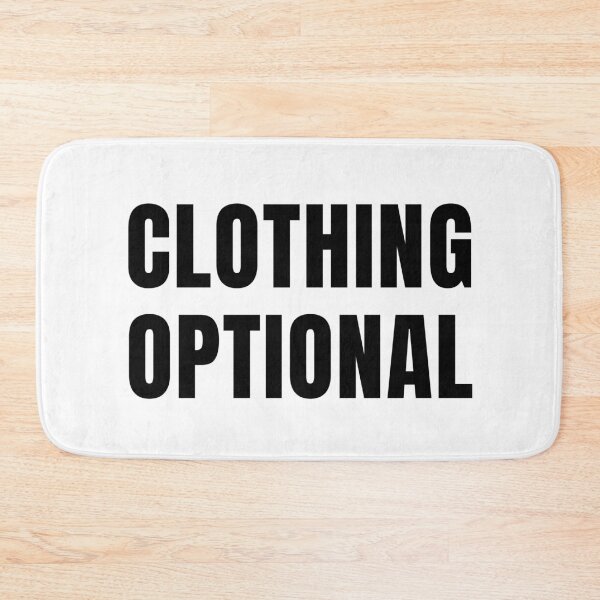 Item preview, CLOTHING OPTIONAL designed and sold by Stepadoda.
