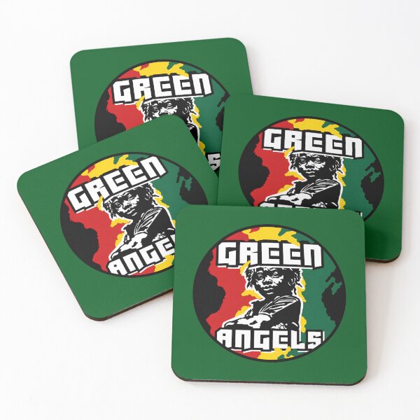 Item preview, Green Angels, Avant Garde! designed and sold by canvasriddle.