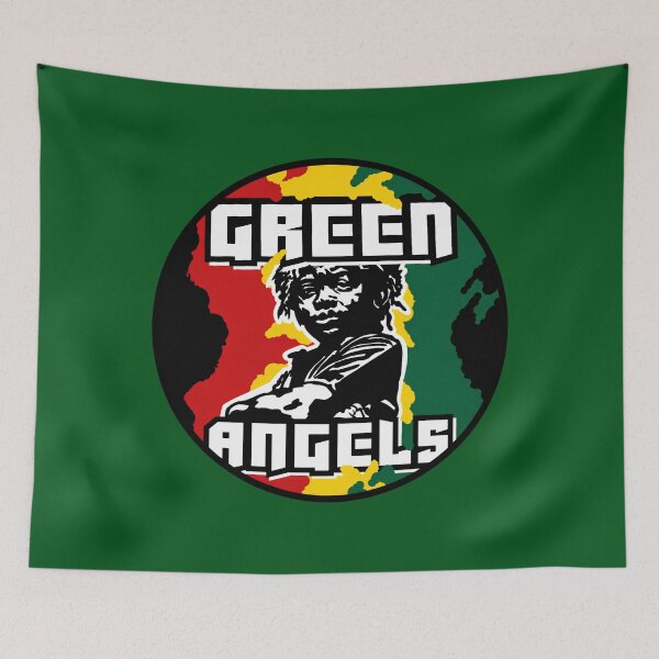 Item preview, Green Angels, Avant Garde! designed and sold by canvasriddle.
