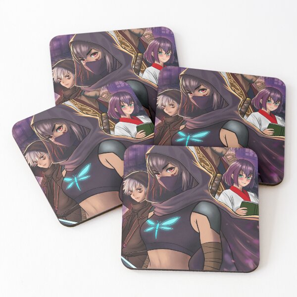 Item preview, Ninja manga clan characters in a Japanese village designed and sold by Libellule Senseï.