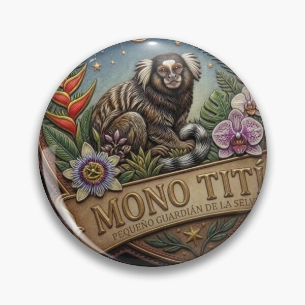 Item preview, Titi Monkey Wood Carving Shield Misiones designed and sold by Raices del Litoral .