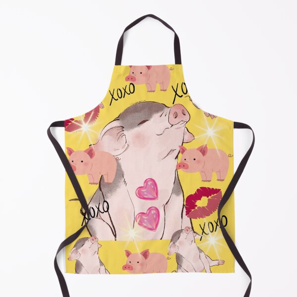 Item preview, Pig love design in yellow designed and sold by Extremeallie.