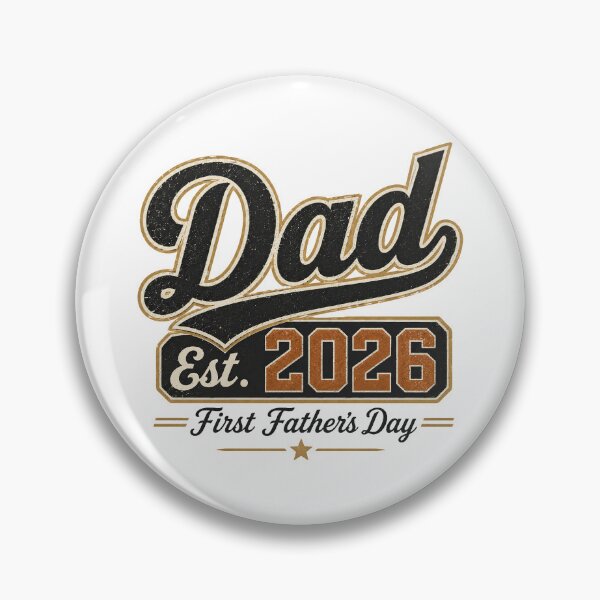 Item preview, Dad Est 2026 New Dad Shirt designed and sold by PawsKinStudio.