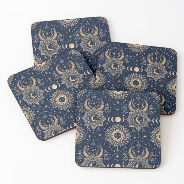 Item preview, Moon Phases Mandala Boho Pattern designed and sold by StickyGuys.