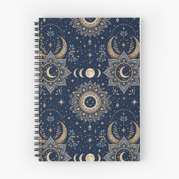 Item preview, Moon Phases Mandala Boho Pattern designed and sold by StickyGuys.