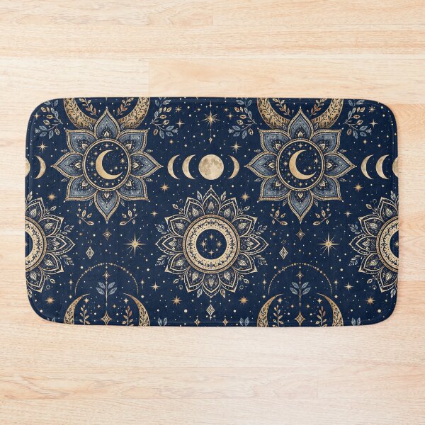 Item preview, Moon Phases Mandala Boho Pattern designed and sold by StickyGuys.