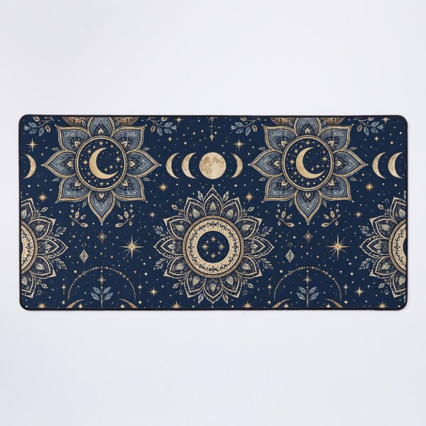 Item preview, Moon Phases Mandala Boho Pattern designed and sold by StickyGuys.