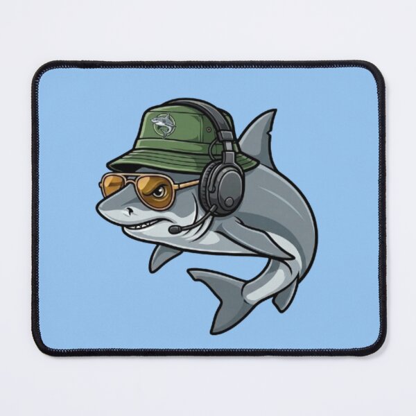 Item preview, Cool Shark – Funny Gamer Animal Design designed and sold by Dogandesighn.
