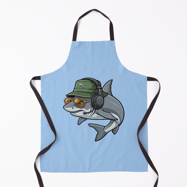 Item preview, Cool Shark – Funny Gamer Animal Design designed and sold by Dogandesighn.