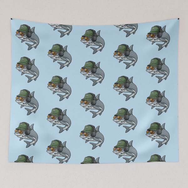 Item preview, Cool Shark – Funny Gamer Animal Design designed and sold by Dogandesighn.