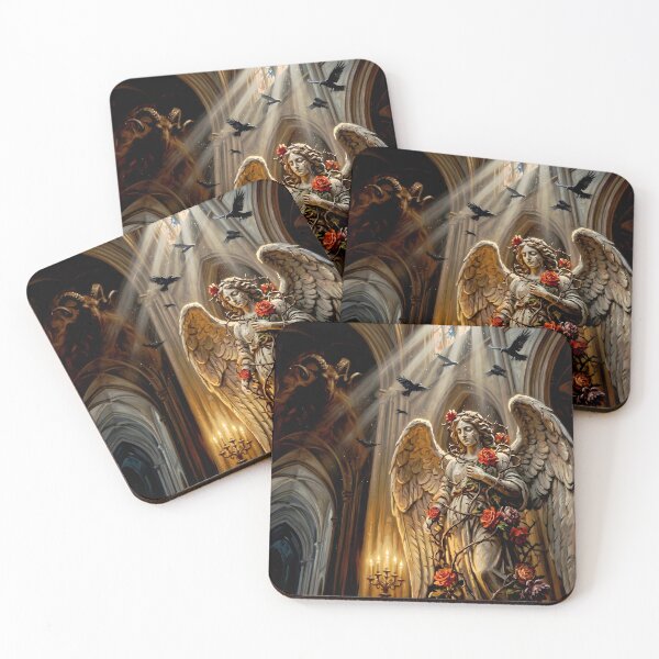 Item preview, Epic Dark Fantasy &amp; Gothic Cathedral Wall Art (3:4) designed and sold by Cyber-ART-Studio.