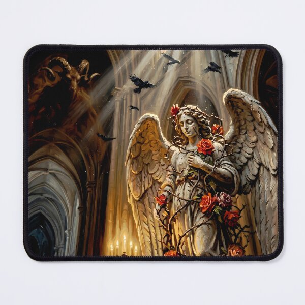 Item preview, Epic Dark Fantasy &amp; Gothic Cathedral Wall Art (3:4) designed and sold by Cyber-ART-Studio.