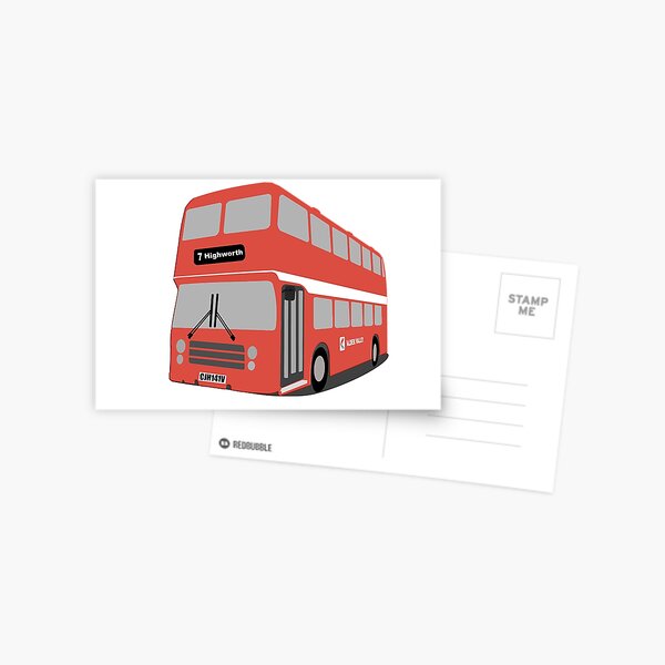 David's Bus Postcard