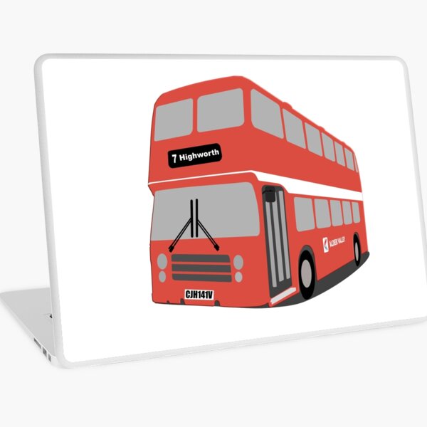 David's Bus Laptop Skin