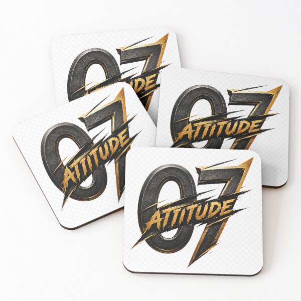 Item preview, Bold Attitude Typography Logo Design designed and sold by HiteshArt111.