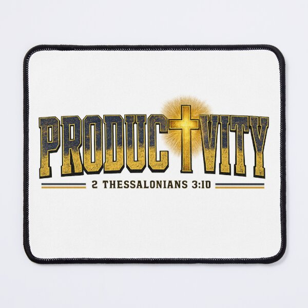 Item preview, PRODUCTIVITY | 2 Thessalonians 3:10 designed and sold by ButterflyHolly Resource.