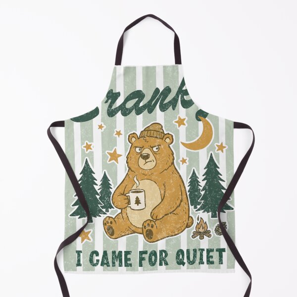 Item preview, Cranky Camping Shirt, I Came For Quiet designed and sold by TeeVerse27.
