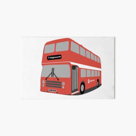 David's Bus Art Board Print