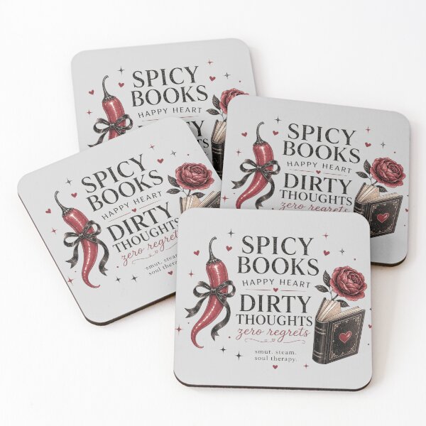 Item preview, Spicy Books Happy Heart Dirty Thoughts Shirt | Romance Reader Tee | Smut Book Lover Gift | Booktok Reading T-Shirt designed and sold by Mirosi-S.