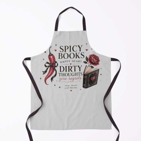 Item preview, Spicy Books Happy Heart Dirty Thoughts Shirt | Romance Reader Tee | Smut Book Lover Gift | Booktok Reading T-Shirt designed and sold by Mirosi-S.