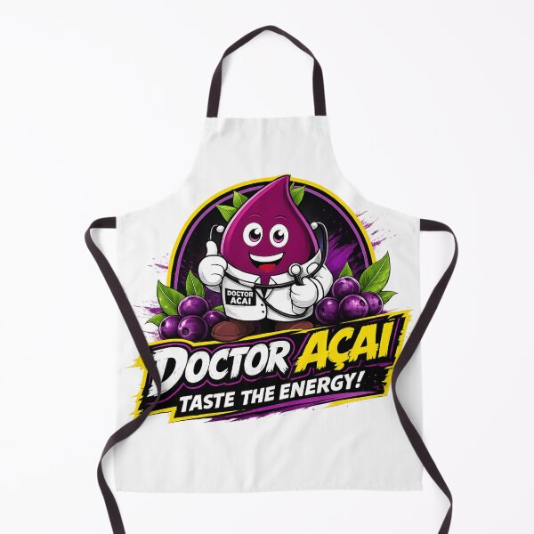 Item preview, Doctor Acai Mascot T-Shirt | Funny Acai Berry Cartoon Character | Healthy Fruit Design designed and sold by IZZO CREATIVE STUDIO.