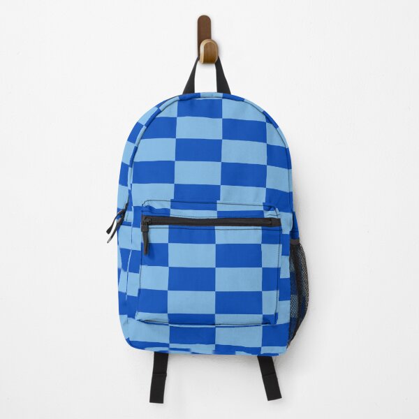 Item preview, Blue rectangles checkered designed and sold by Mint + Midnight.