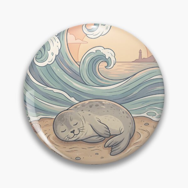 Item preview, You Deserve to Feel Calm – Ocean Therapy Poster Design designed and sold by Sea Gem.